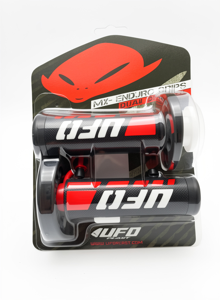 Mangos de acelerador monster universal rojo(46)2233