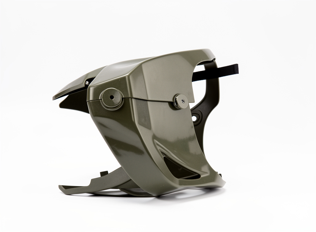 Pechera de moto universal N con persiana 2870