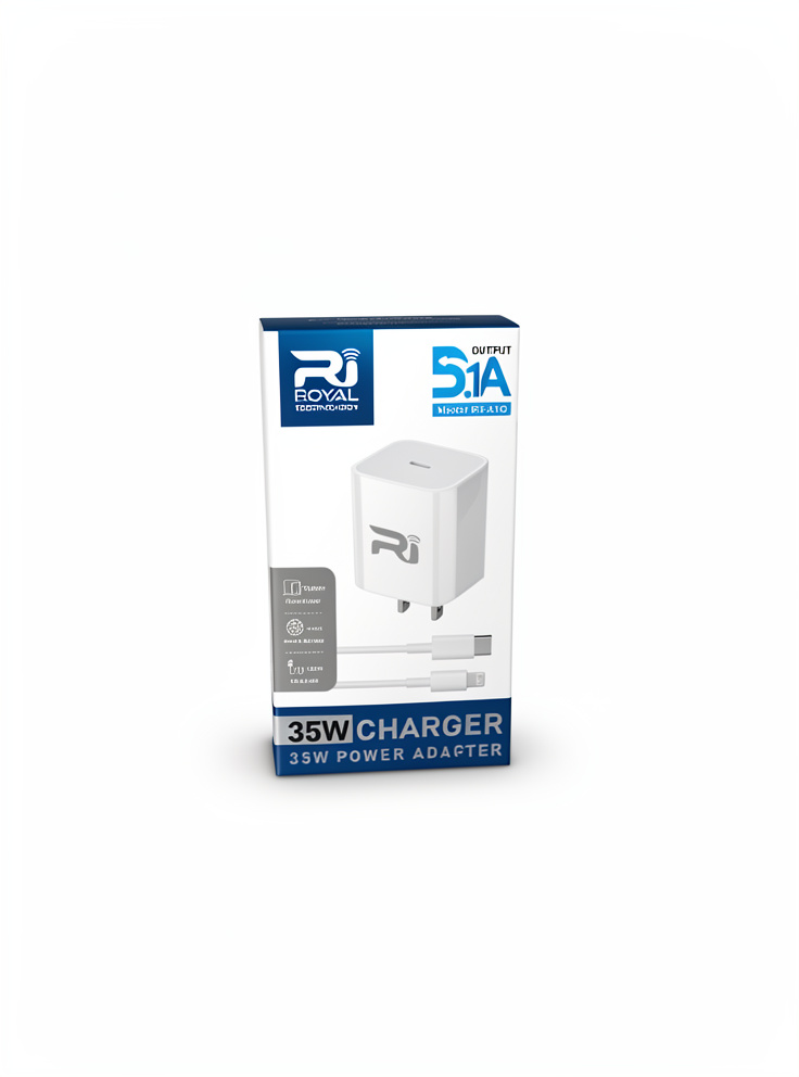 CARGADOR TYPO C 35W 5.1A model:RT-XTC