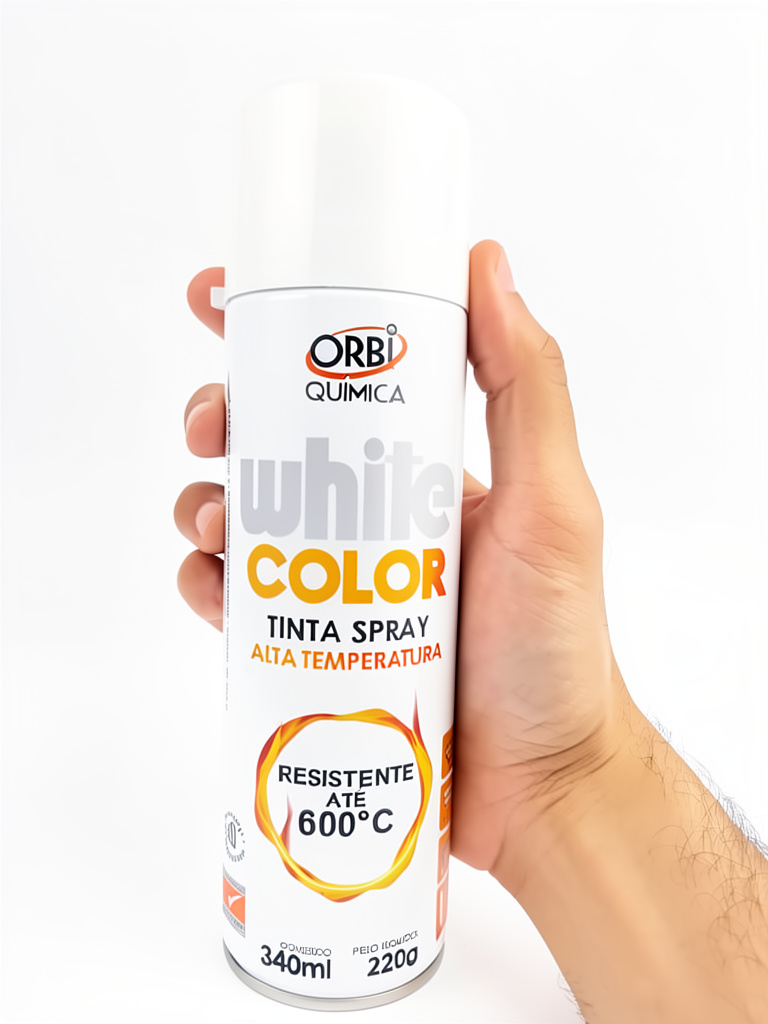 ORBI Química White Color Tinta Spray