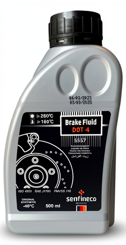 FLUIDO DE  FRENO DOT 4 500ML SENFINECO
