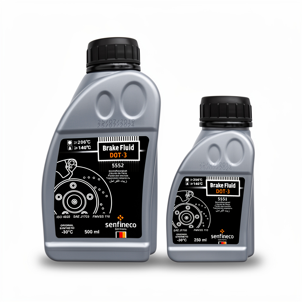 FLUIDO DE  FRENO DOT 3 500ML SENFINECO