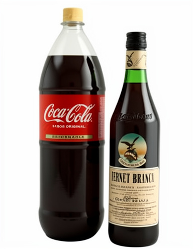 Fernet Branca 750cc + COCA 2.5 (ret)/2.25l (desc)