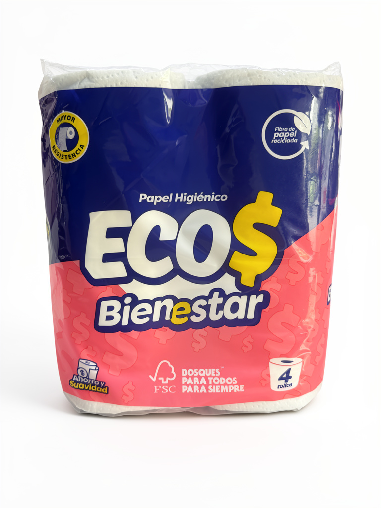 Papel ECO 4 rollos