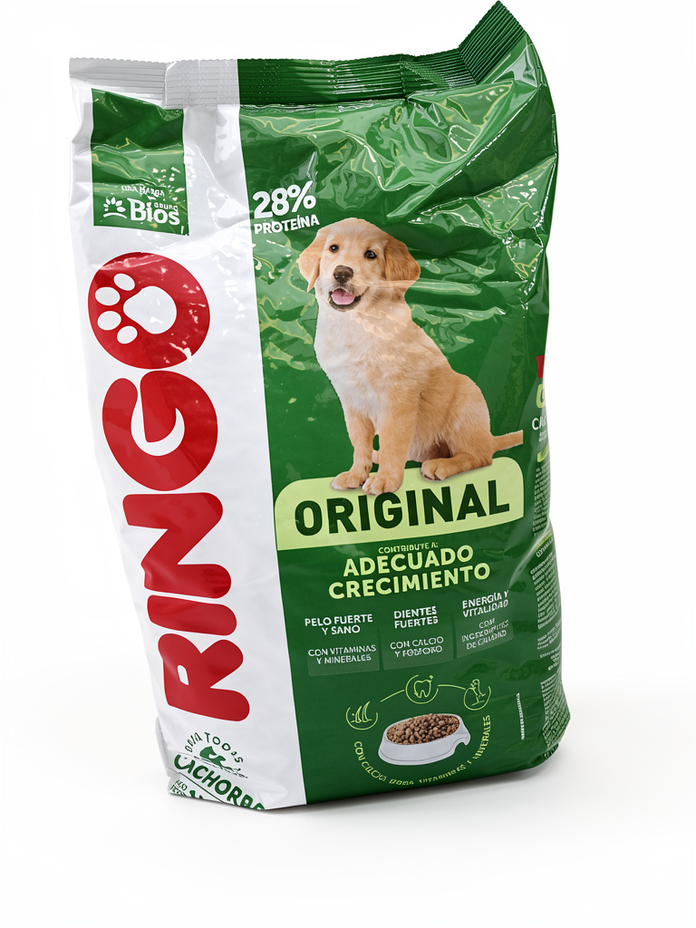 Ringo Orig Cachorros 1kg x 2und Adecuado Crecimiento