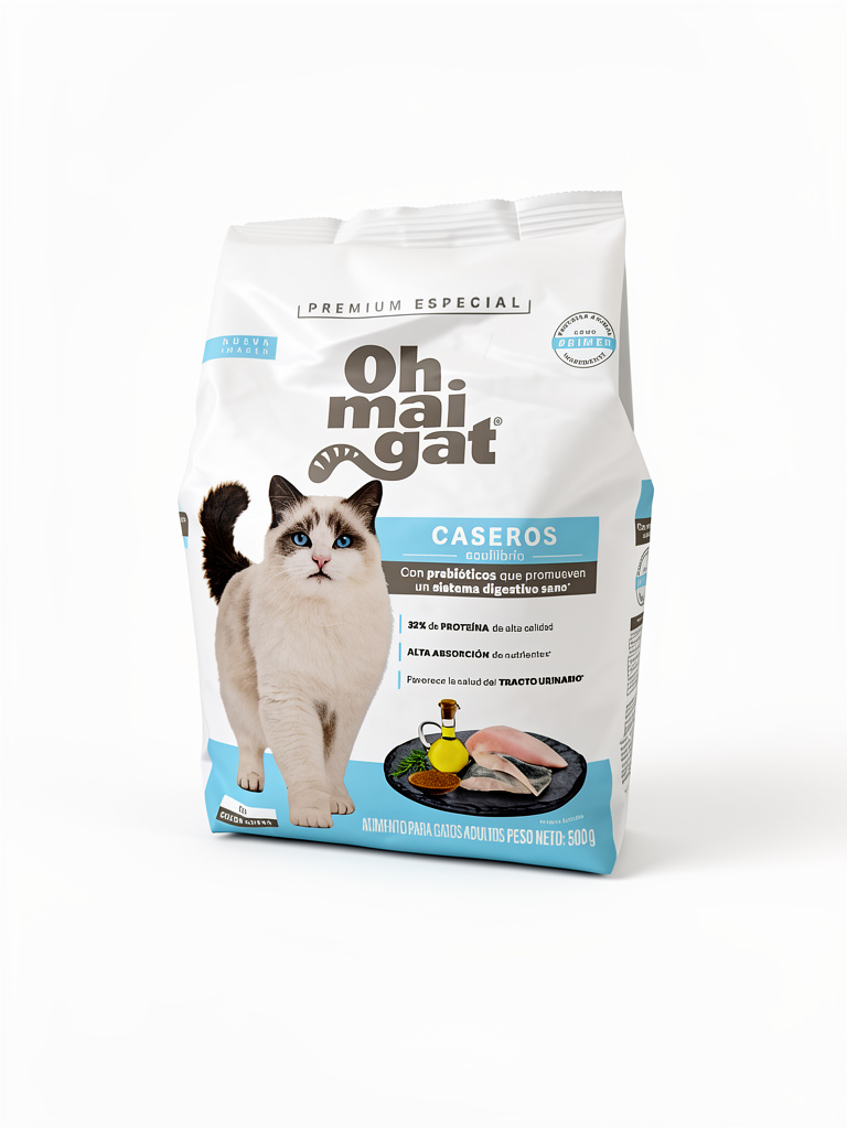 Ohm Gaticos y Delicados 500G x 12 UND