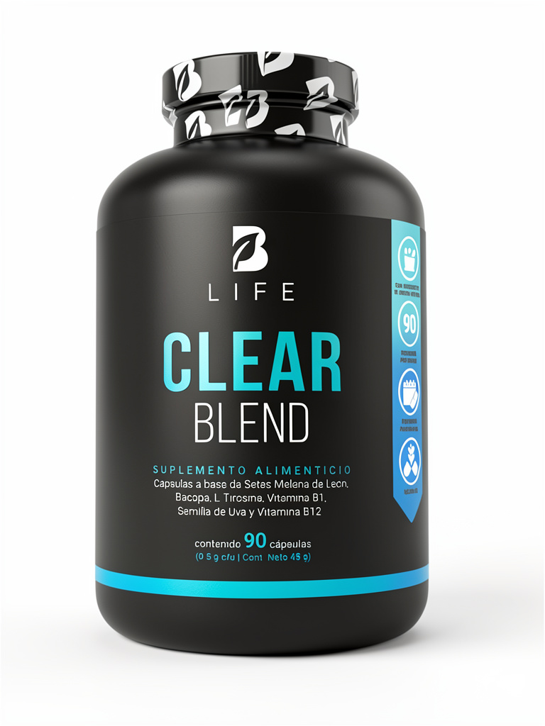Clear Blend 90 Caps. B Life | 90 Dias