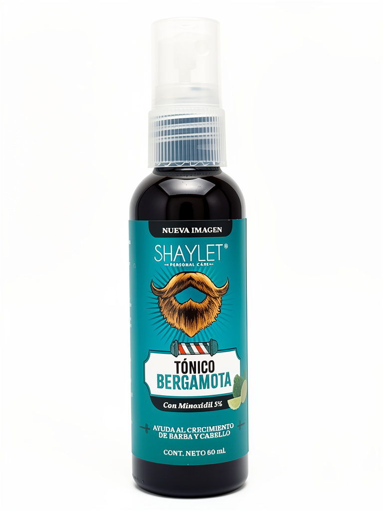 Minoxidil 5%, Tónico Bergamota 60ml. Saylet