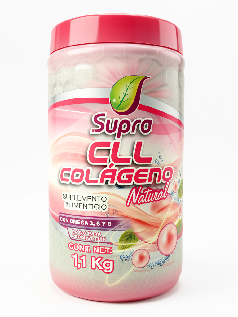 Colágeno Sabor Natural Supra 1,1Kg
