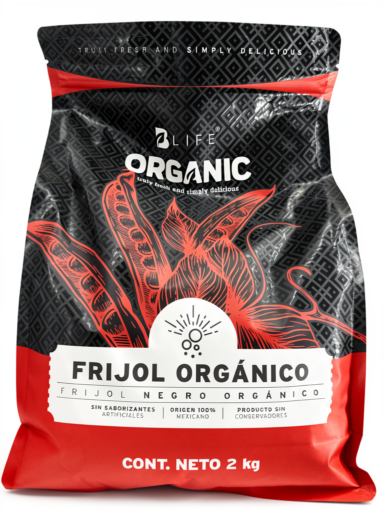 Frijol Organico S/Saborizantes 2kg Blife