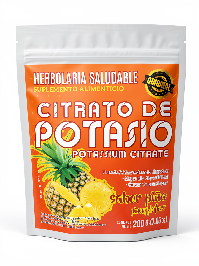 Citrato Magnesio sabor Piña 300gr J.Botanico