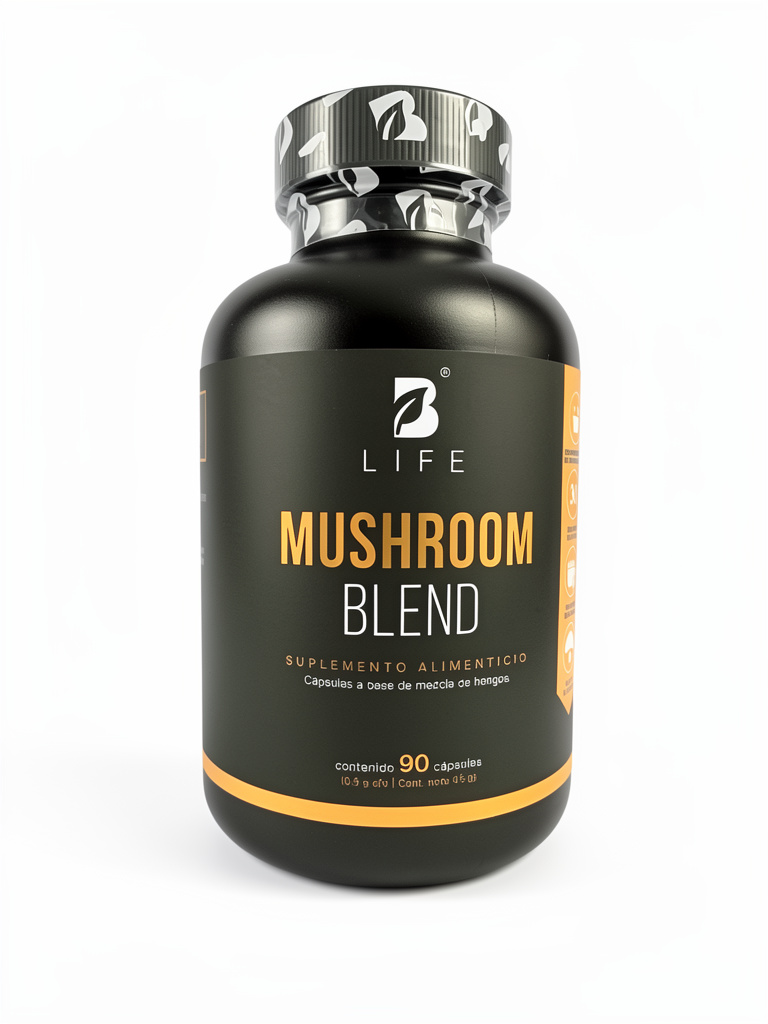 Mushroom Blend 90 Caps. B Life