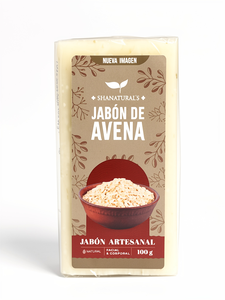 Jabon Avena  100 Gr Shanaturals