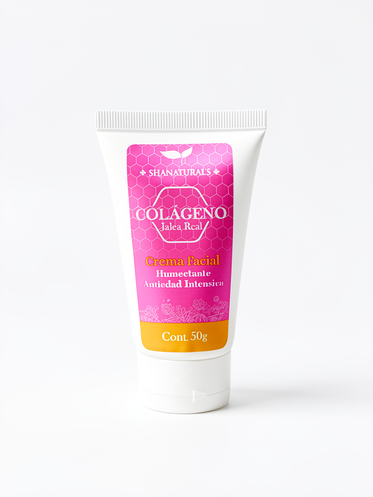 Crema Facial Colágeno y Jalea Real 50gr Shanaturals