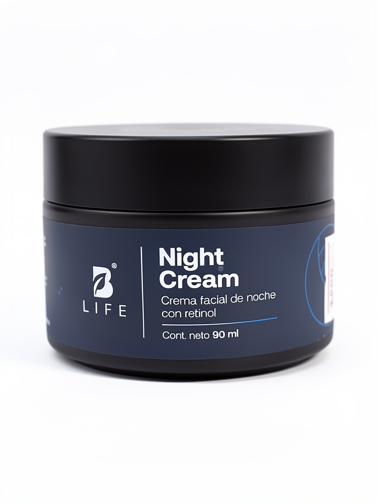 Crema de Noche Blife 90ml | NightCream Crema Facial de Noche con Retinol.