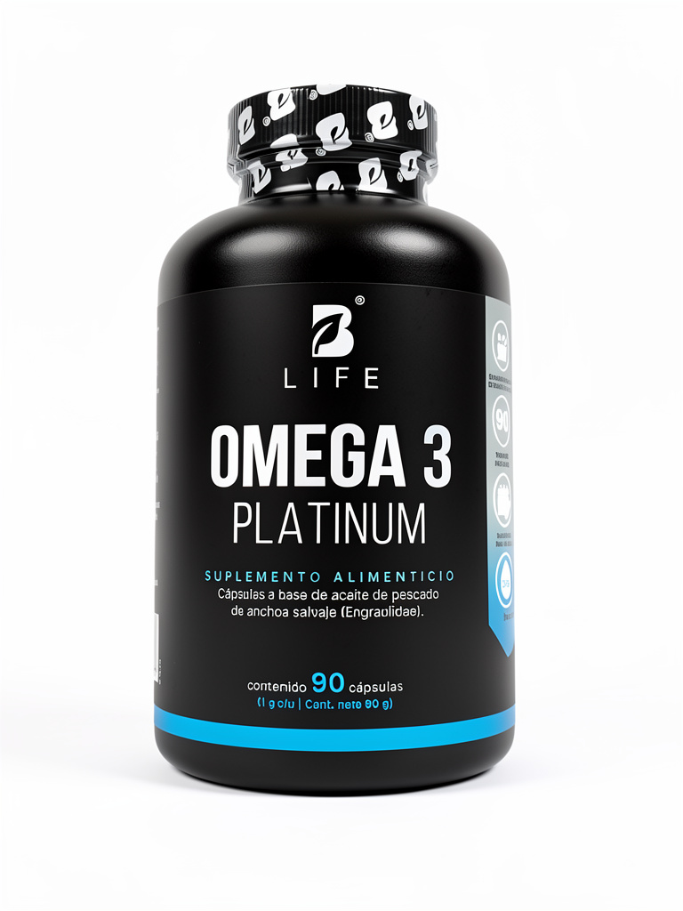 Omega 3 Platinum BLife, 90 Caps. | 90Dias