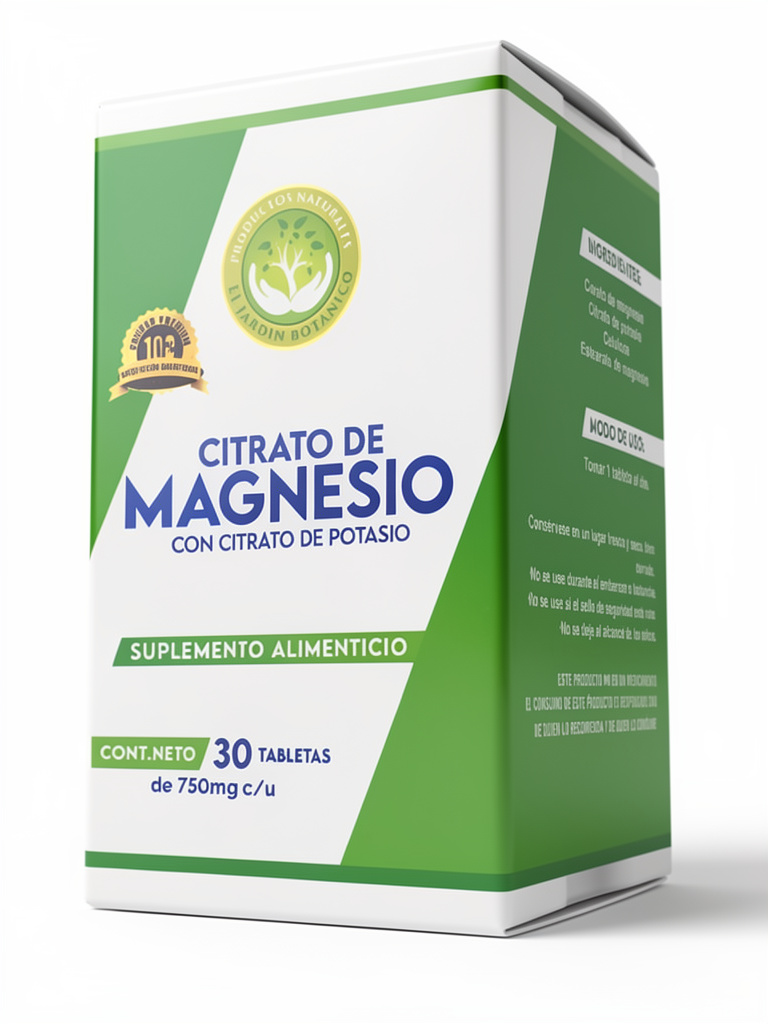 Citrato Magnesio +Citrato Potasio 30Tabs.