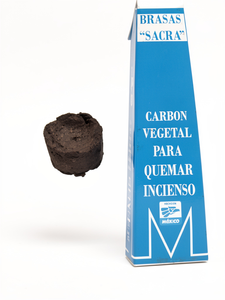 Carbón vegetal para quemar incienso
