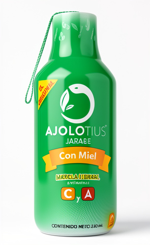 Ajolotius Con Miel Jarabe Mezclaherbal 250ml