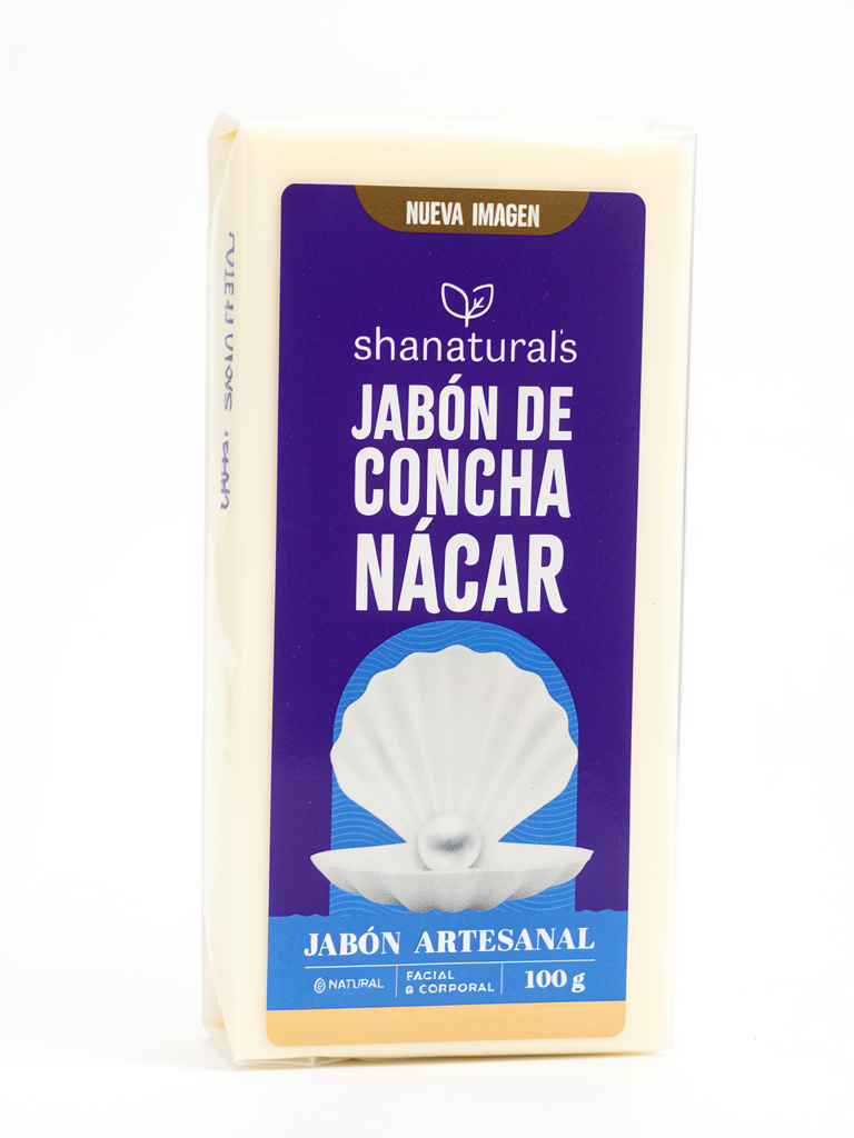 Jabon Concha Nacar 100g Shanaturals