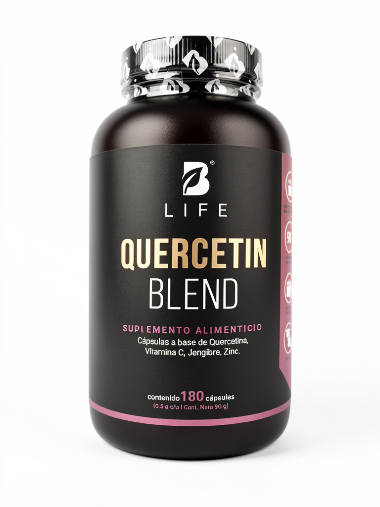 Quercetin Blend, Quercetina +Zinc B Life 180Caps. | 90Dias