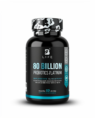 80 Billion Probioticos Platinum 60caps