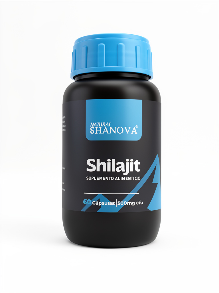 Shilajit 60 Caps | B3, Niacinamida, B6, B1, Magnesio.