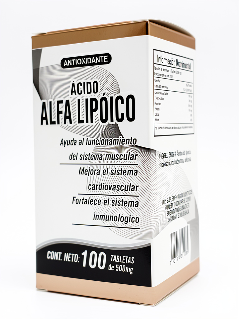 Ácido Alfalipoico 100 Tabletas