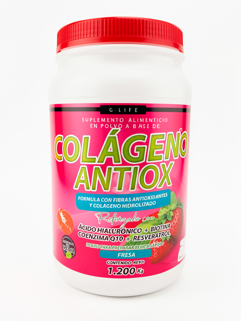 Colageno Antiox 1200 Kg sabor Fresa