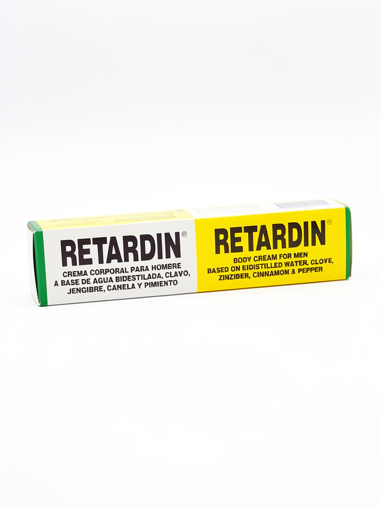Retardin 15gr. | Crema corporal para hombre a base Clavo, Jengibre, Canela y Pimiento.