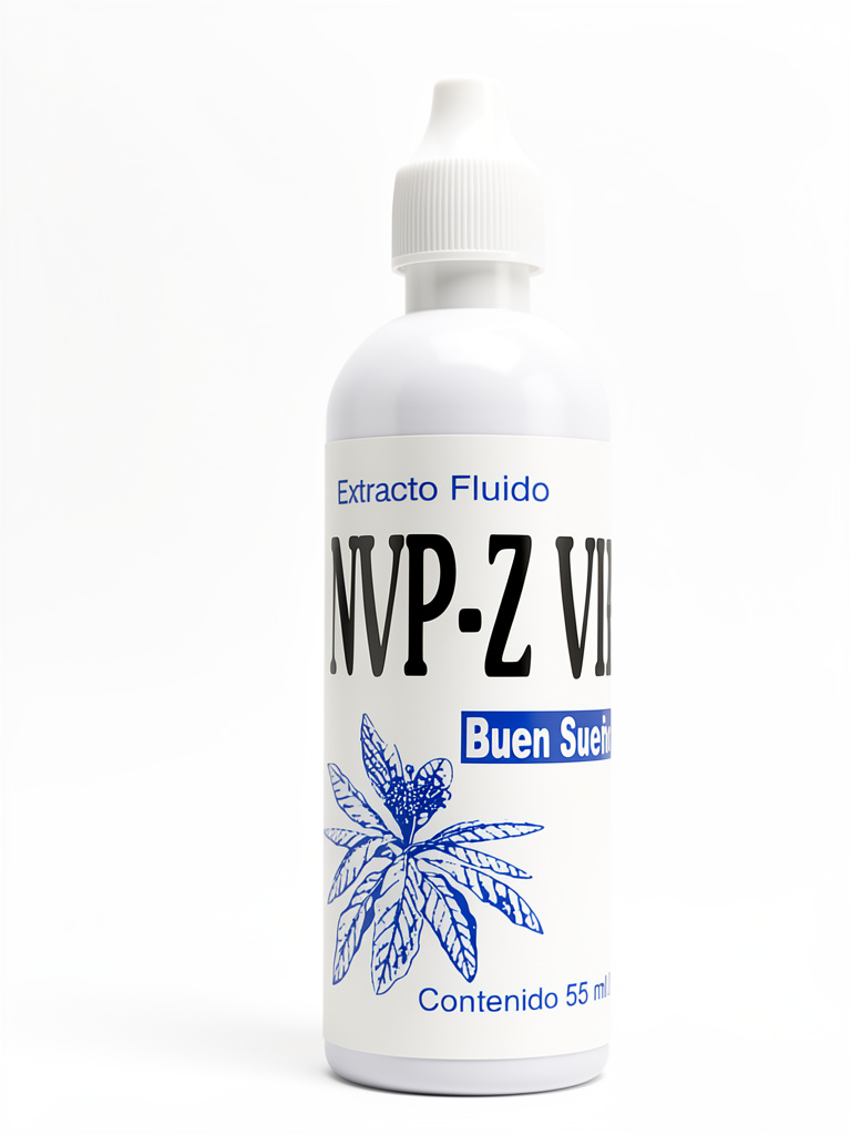 Nervipaz NVP-Z VII Extracto 55ml.  Flor Azar, Manita Magnolia Jamaica Tila y Pasiflora