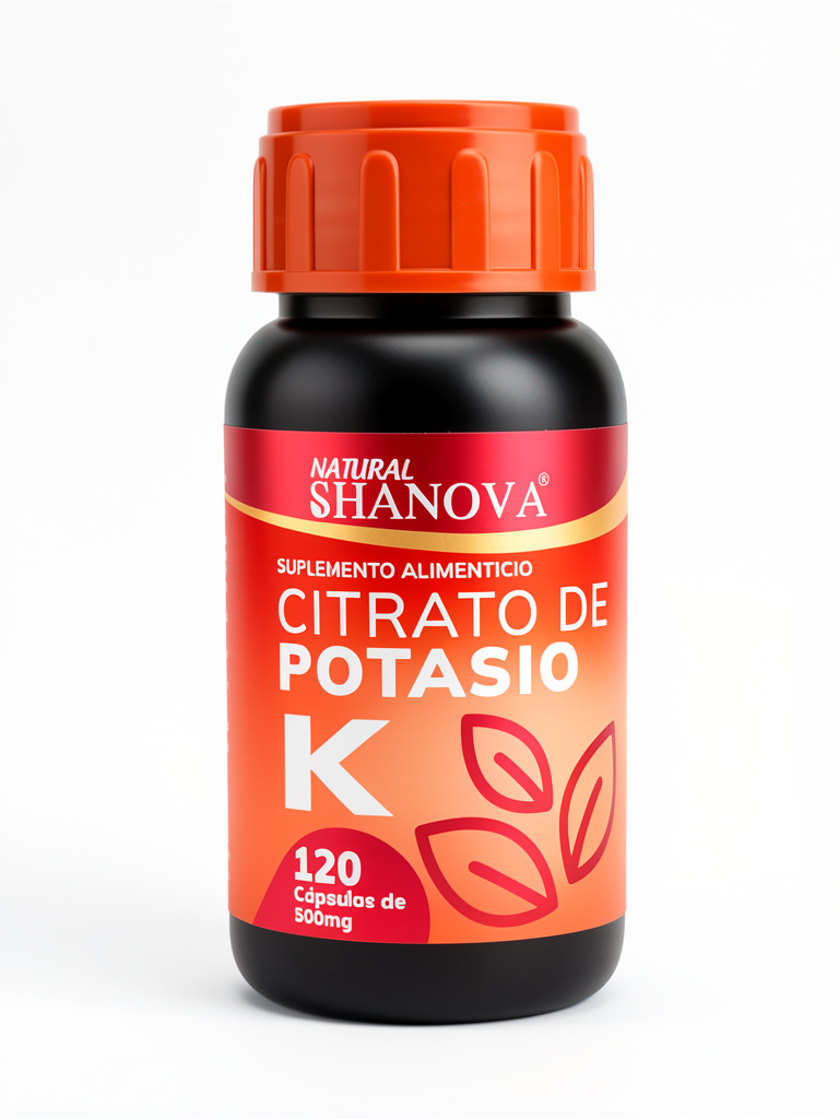 Citrato Potasio K 120Caps Shanova