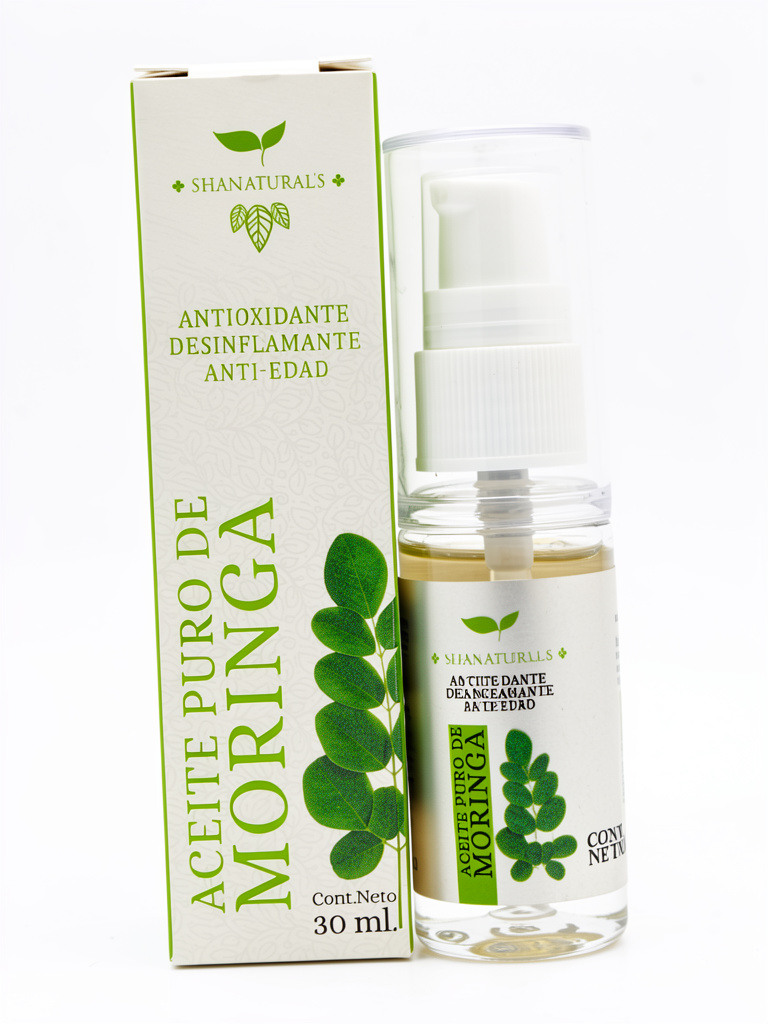 Aceite Moringa Puro 30ml Shanaturals
