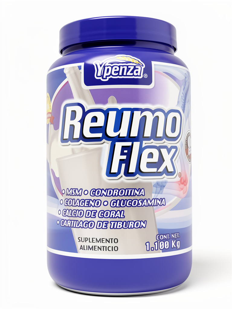 ReumoFlex 1.100 Kg Ypenza. MSM, Condroitina, Colágeno, Glucosamina, Calcio de coral, cartílago de tiburón