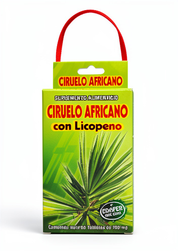 Ciruelo Africano Con Licopeno 60 Tabletas EDAFER