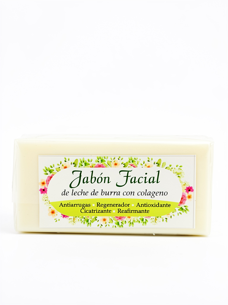 Jabon Artesanal Leche de Burra con Colageno 100g Cr