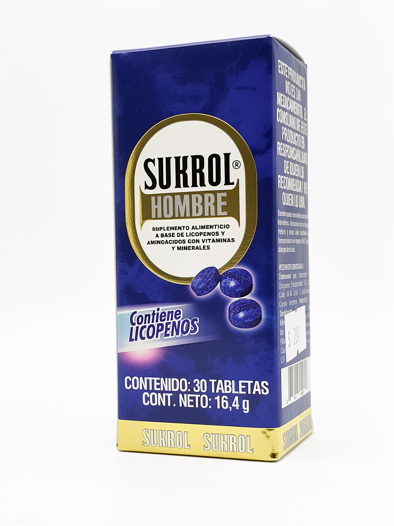 Sukrol Hombre Original 30tbs.