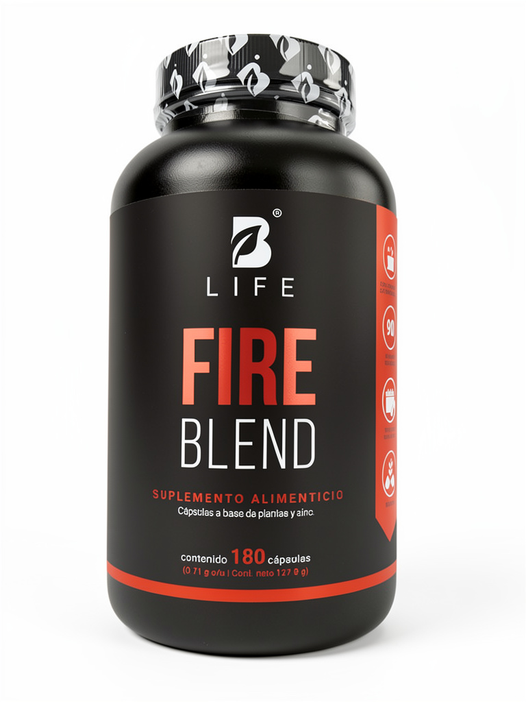 Fire Blend 180 Cáps. | 90Dias