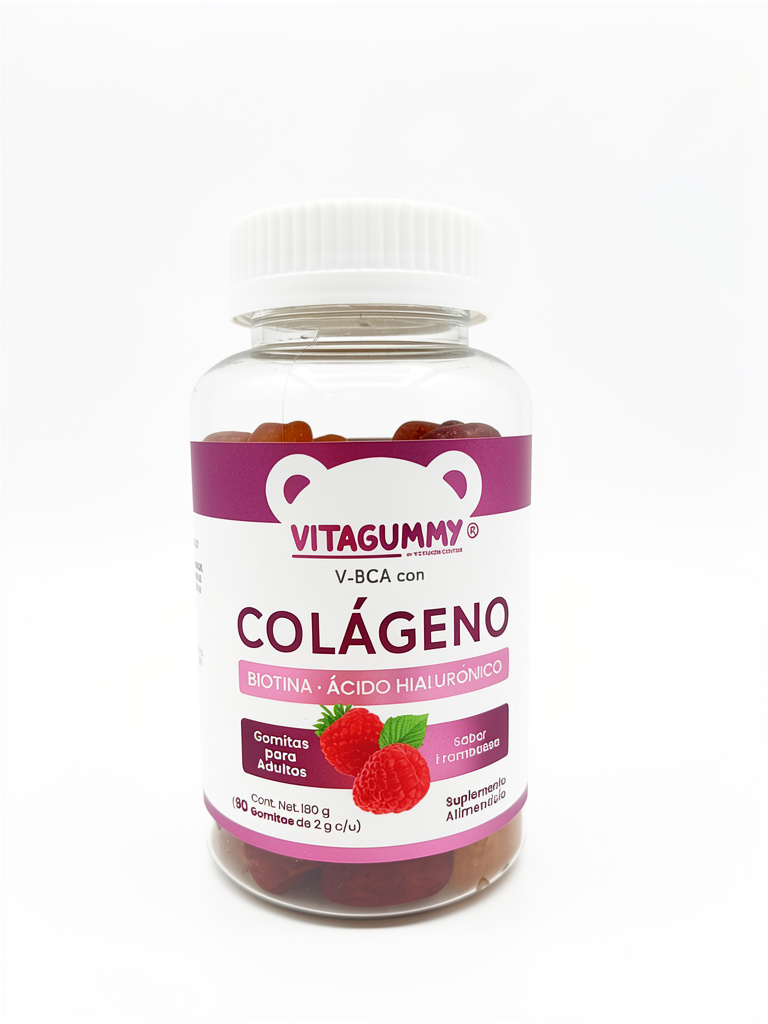 Gomitas Colageno Biotina Ácido Hialuronico 90, Vitagummy