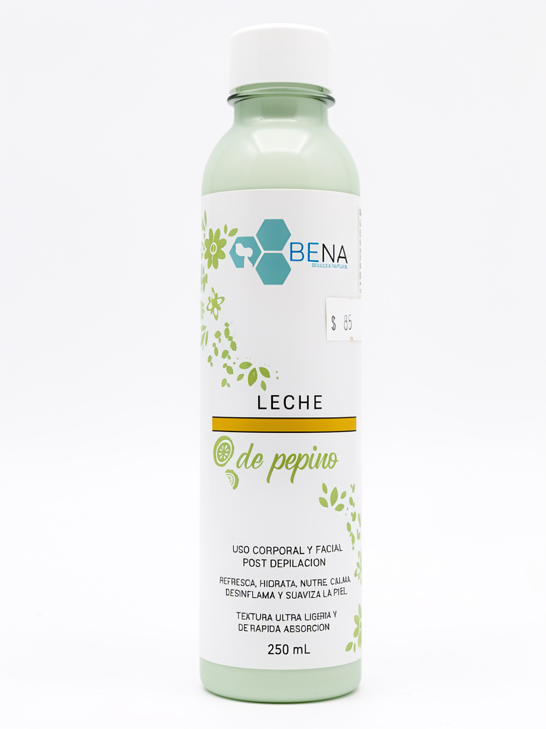 Crema Corporal Leche de Pepino 250ml Bena