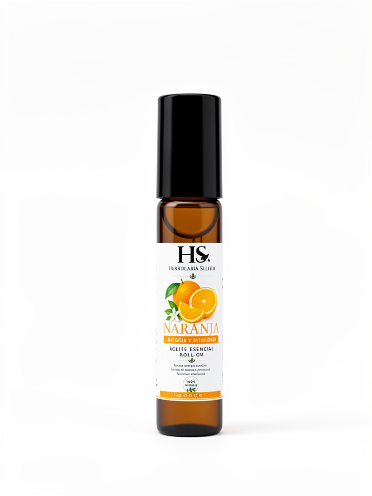 Roll On Aceite Menta / Lavanda / Naranja 5ml Herbolaria