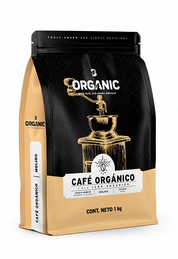 Café Organico Molido +Tostado 1kg Blife