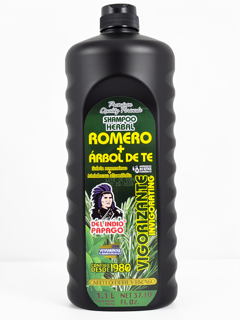 Shampoo Romero +Árbol De Té 1.1Lt.