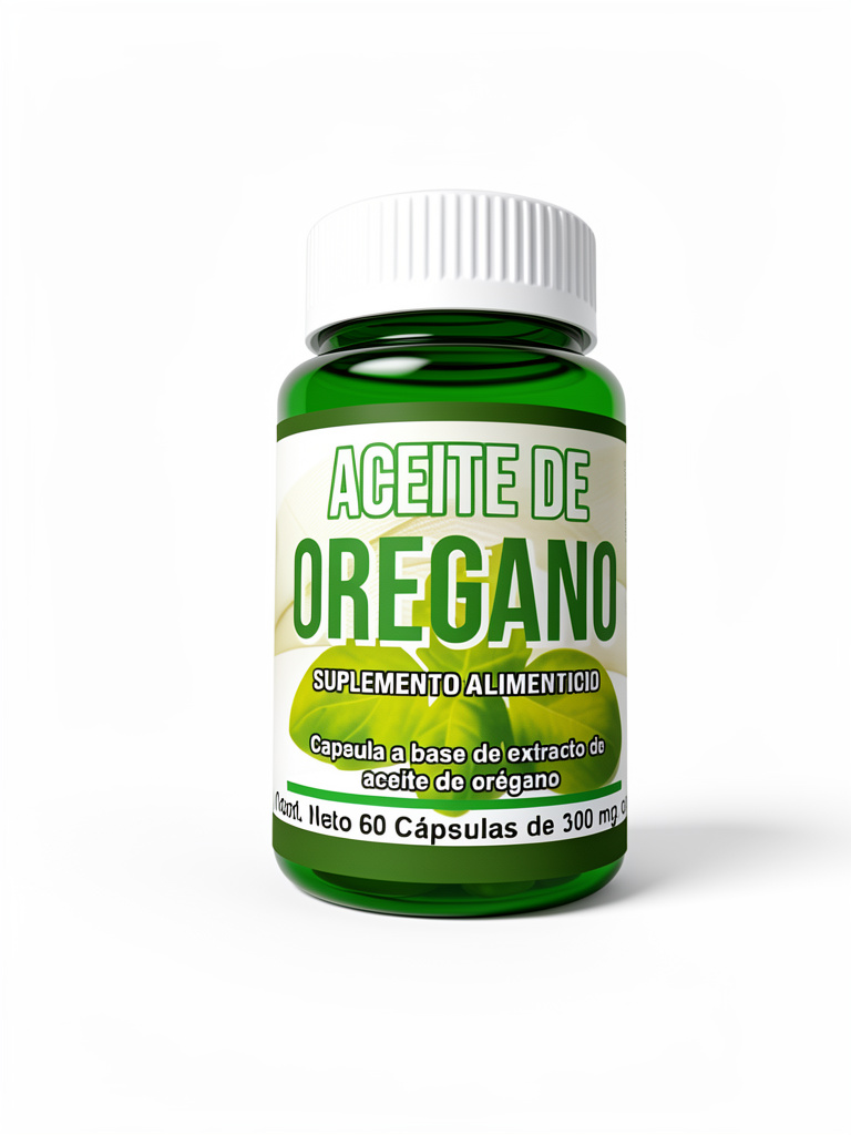 Aceite de oregano 60 Cápsulas BAMBÚ
