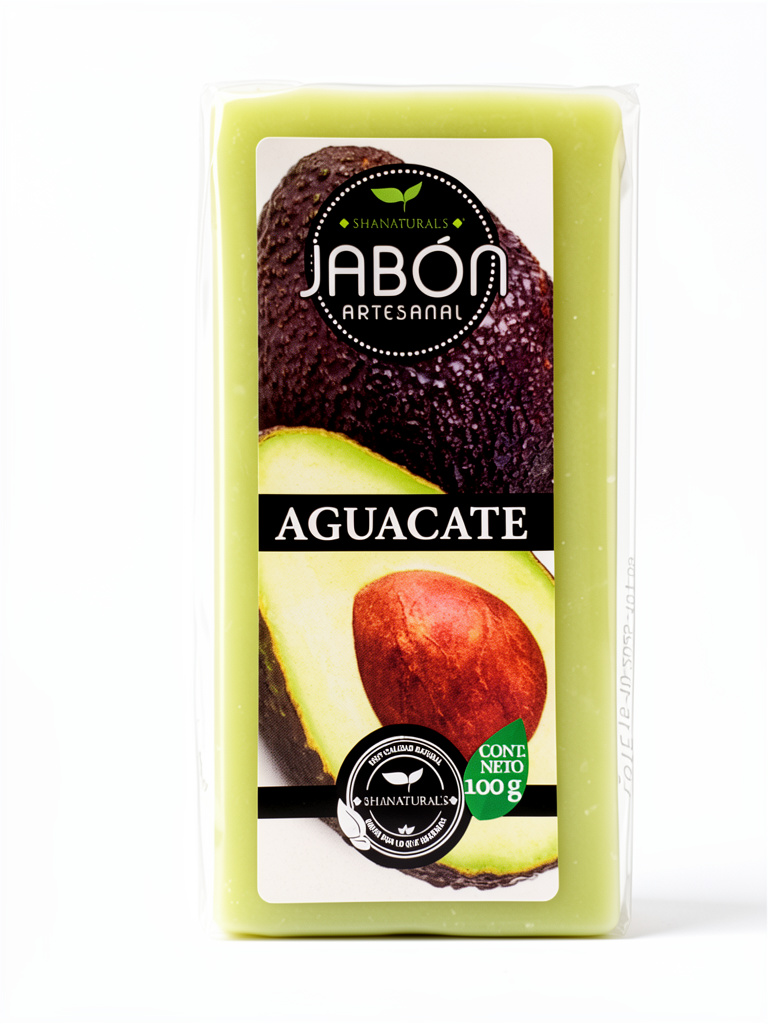 Jabón Aguacate 100g Shanaturals