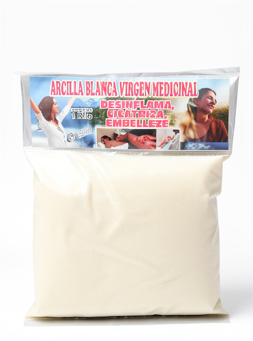 Arcilla Blanca Virgen 1kilo