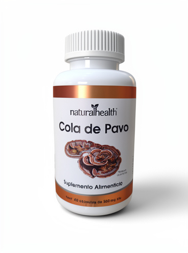 Cola de Pavo 60 caps. Naturalhealth