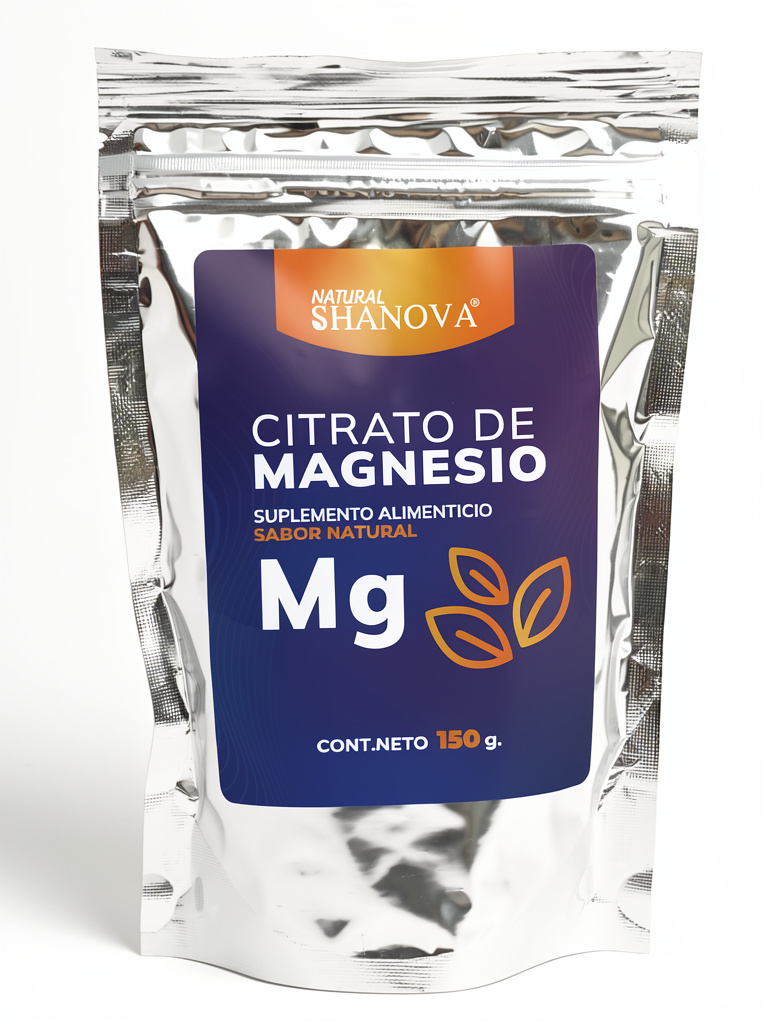 Citrato Magnesio Polvo 150g Shanova