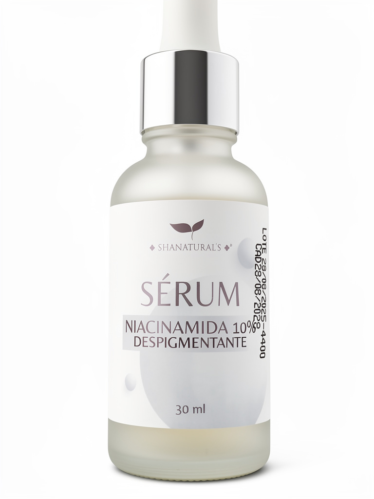 Serum Despigmentante Niacinamida 10% 30ml. Shanaturals
