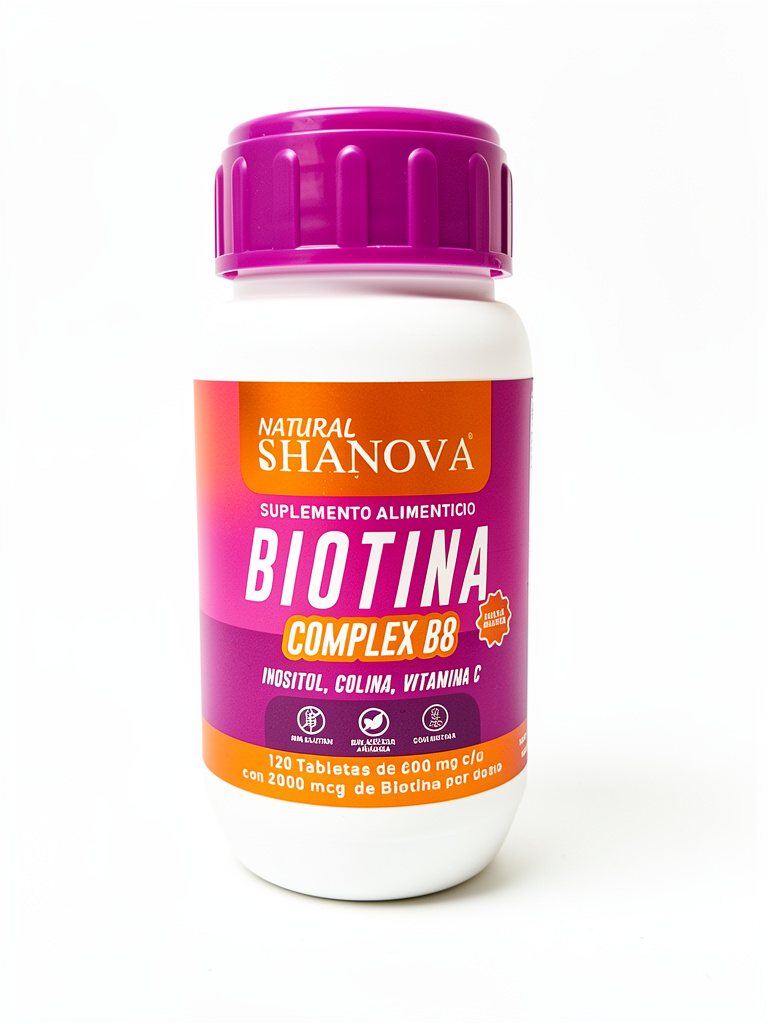 Biotina Complex B8 con Inositol 120 tab. N.Shanova
